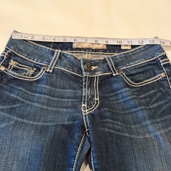 BKE Denim Stella Low Rise Ankle Size 26 - Picture 4 of 16